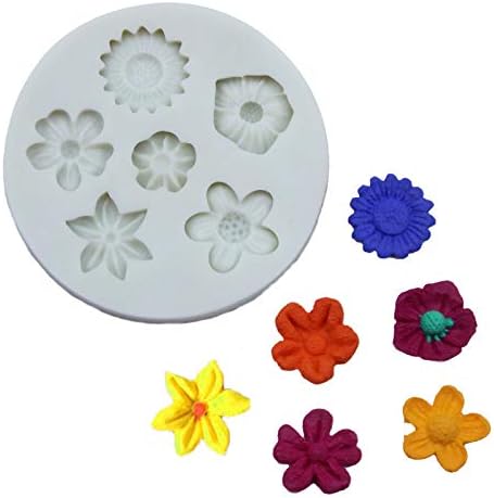 TM021 Assorted Flower Mold