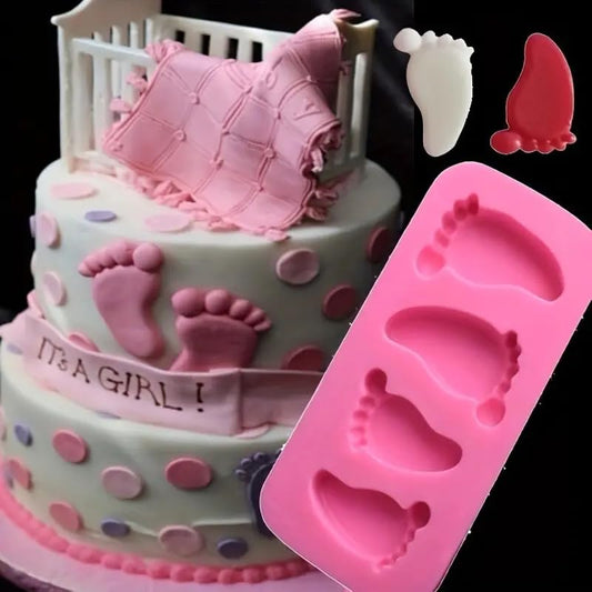 Small Baby Feet Mold TM052