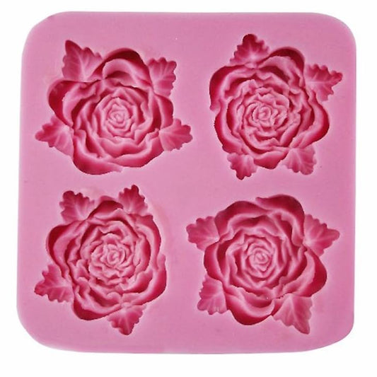4C Rose Mold TM016