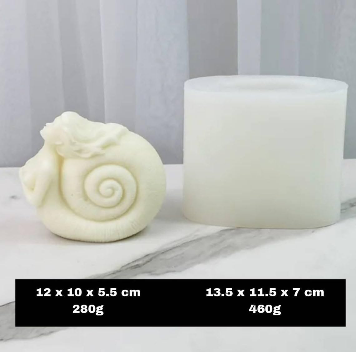 GB170 3D Mermaid Mold