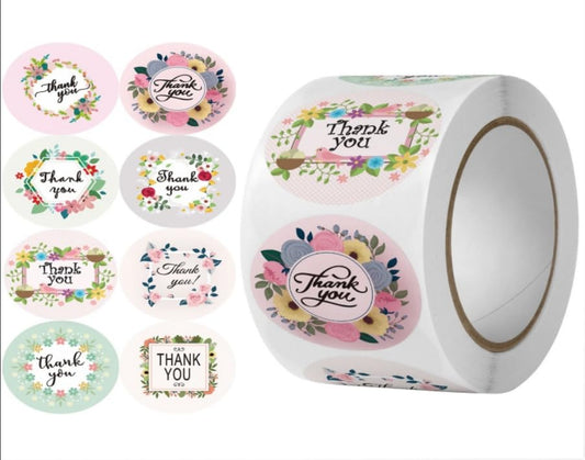 Thank You Sticker I AC011 (Pack Of 10)