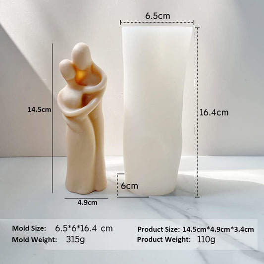 Couple Back Hug Mold GB103