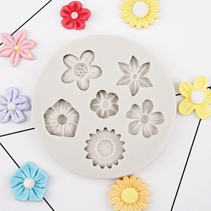 TM021 Assorted Flower Mold