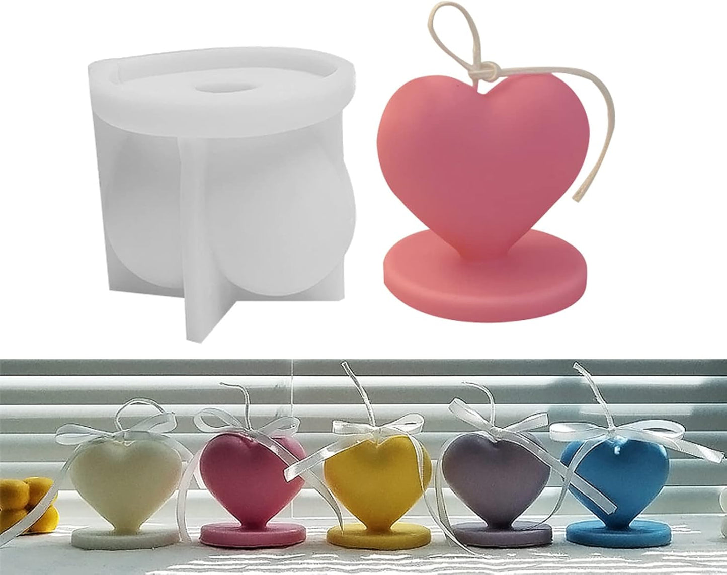 GB037 3D Heart Mold