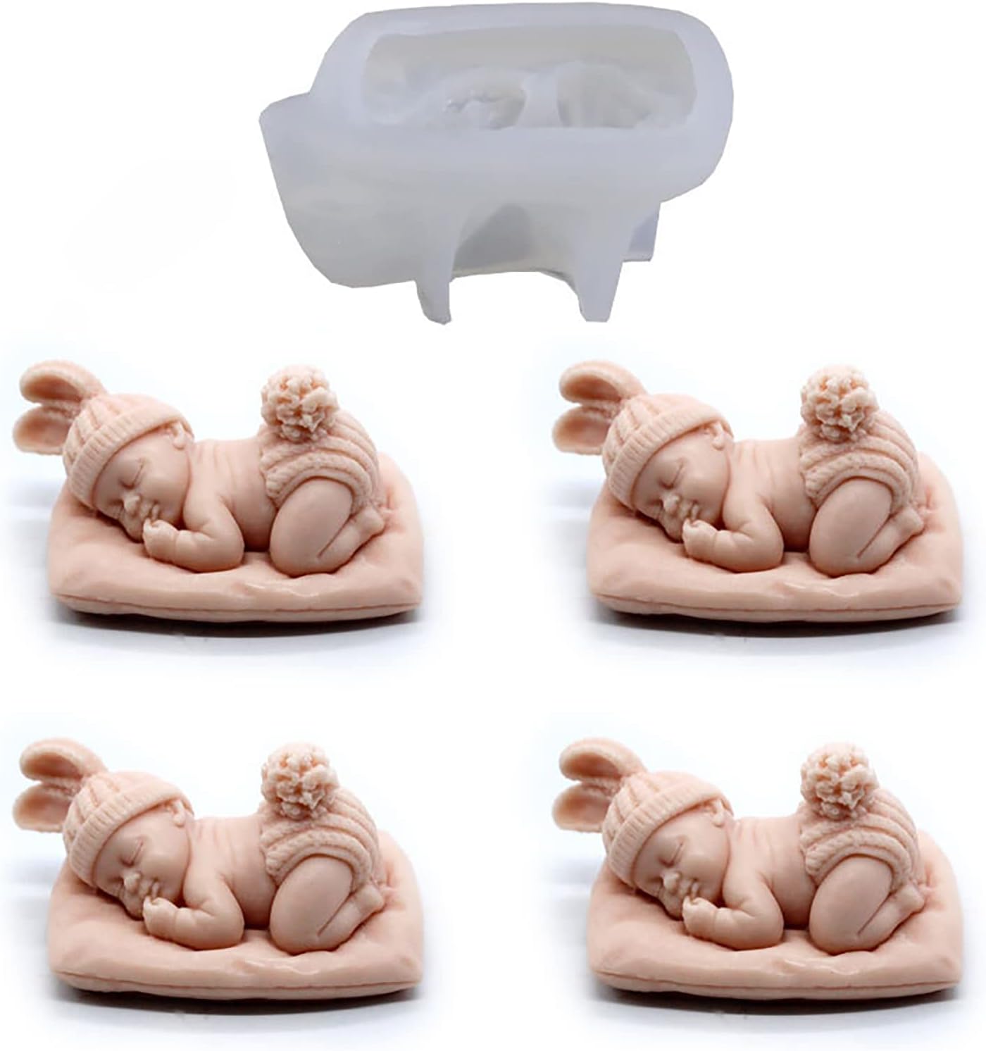 GB082 Sleeping Baby Mold