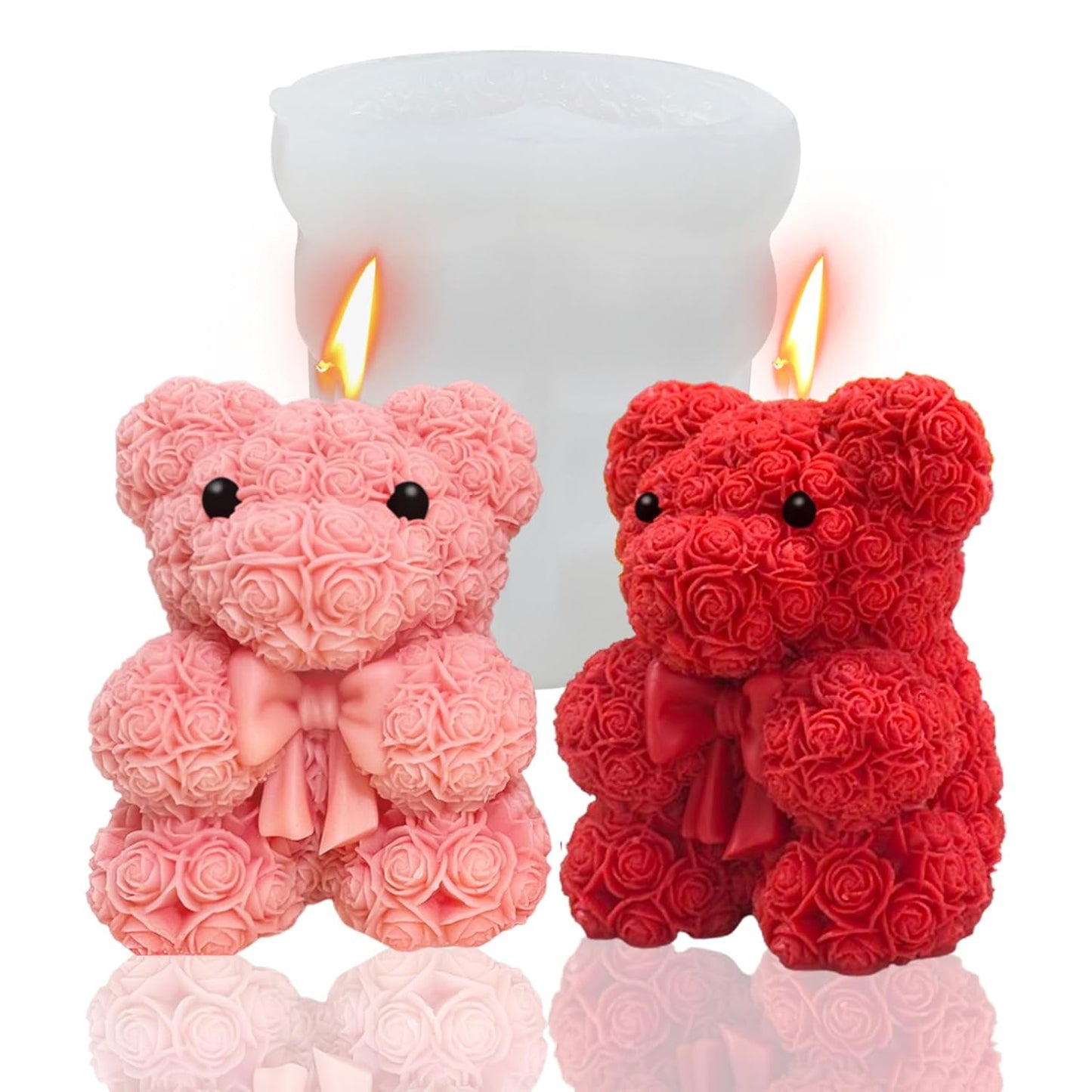 GB001 Teddy Bear Bow Mold