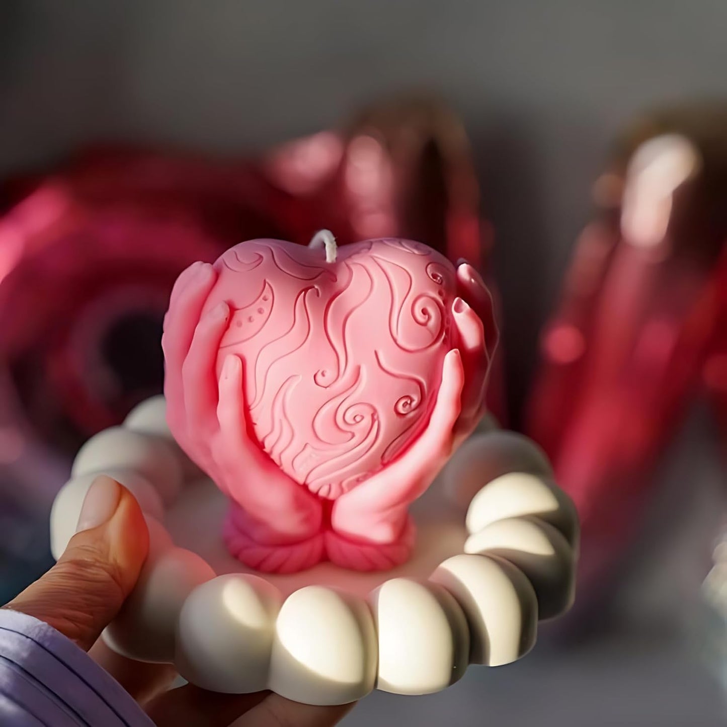 GB035 Heart In Hand Mold