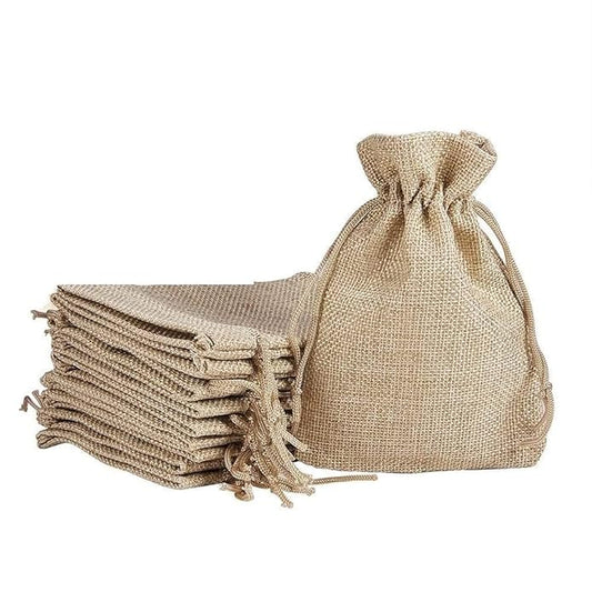 Jute Potli PI018-PI020 (Pack Of 20)