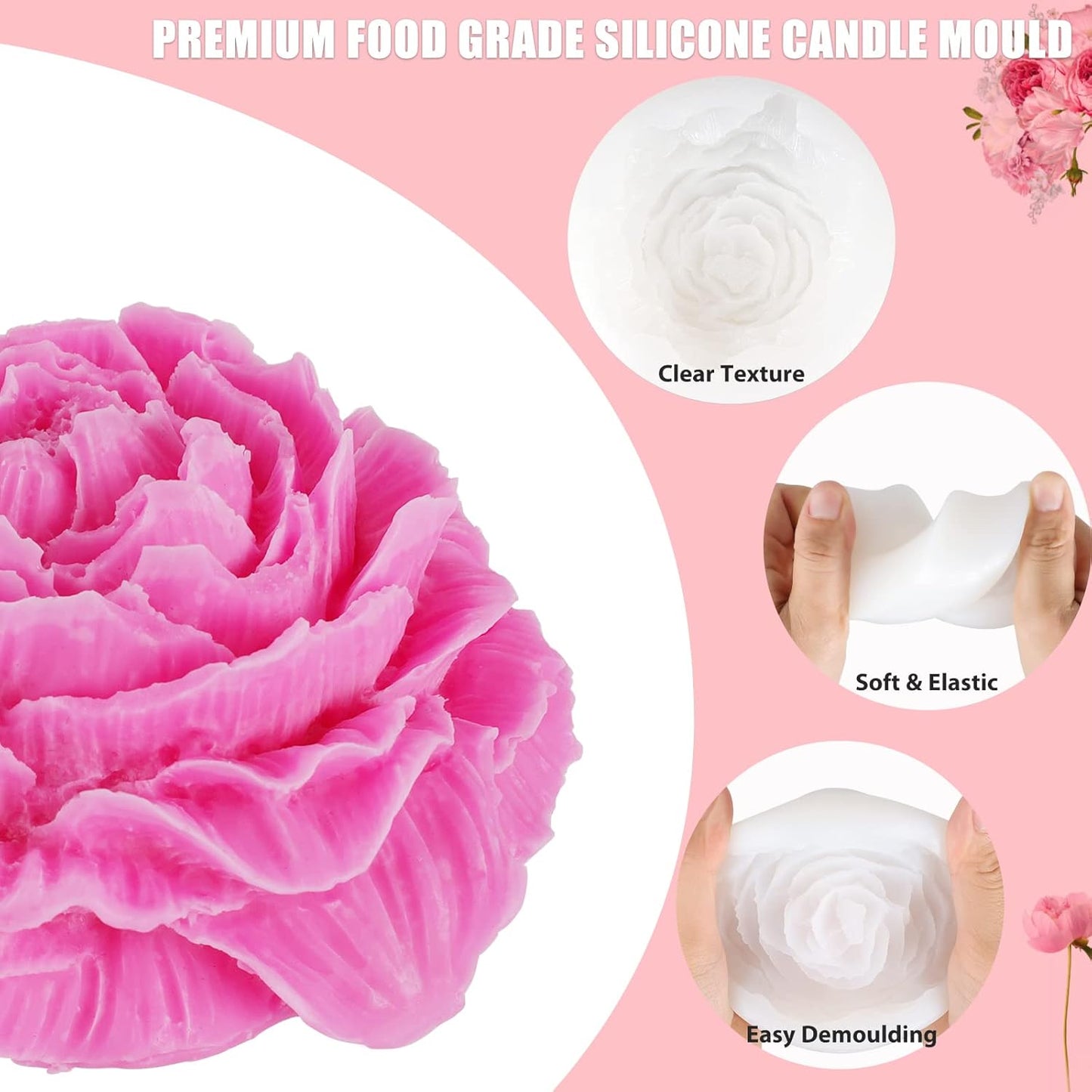 GB132 Peony Mold