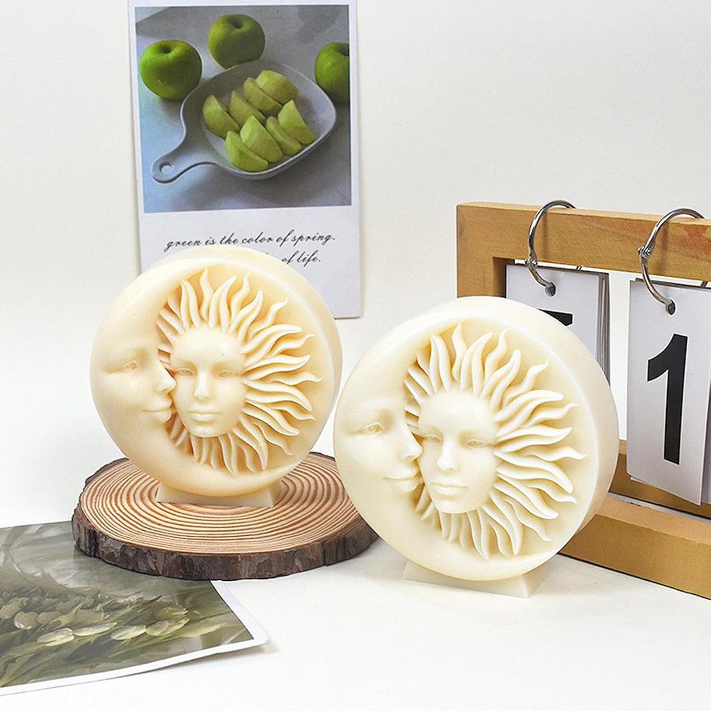 GB032 3D sun -Moon Mold
