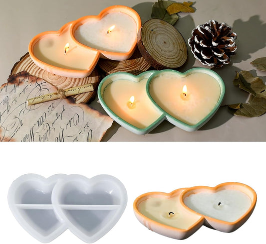 Double Heart Trinket CRM013 (Pack Of 3)
