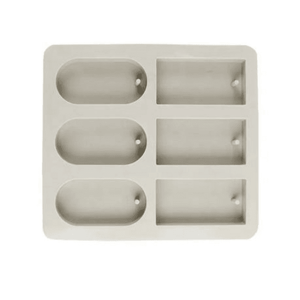 GB072 Rectangle Oval Sachet Mold