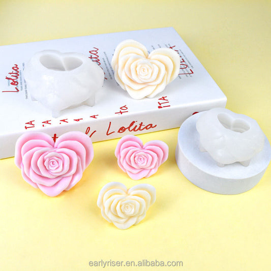 Heart Rose Bloom GB192