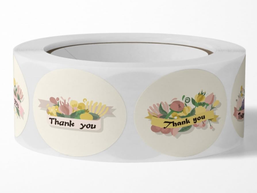 AC016 Thank You Sticker VI