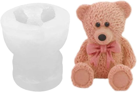 Small Teddy Bow Mold GB190 (Pack Of 3)