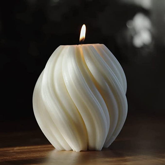 GB176 - GB177 Swirl Candle Mol
