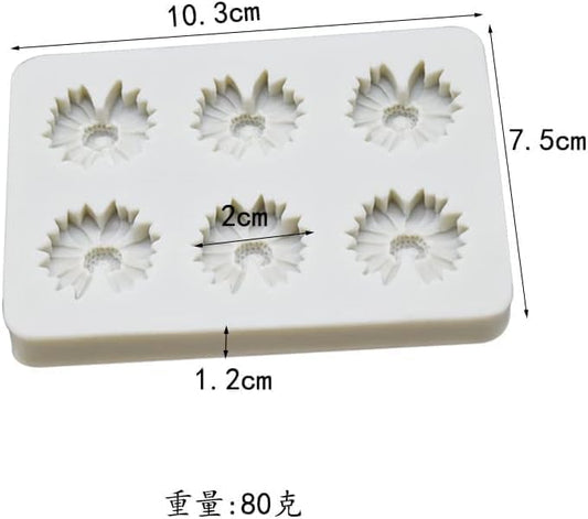 6 in 1 Daisy Mold TM0011