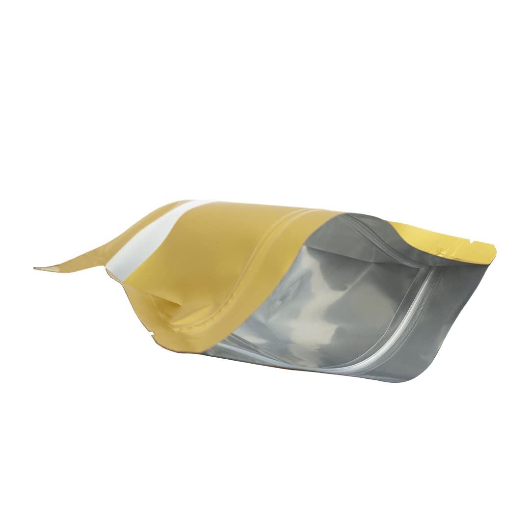 PI011Ziplock Gold Pouch (100 gm) Size : 6 x 4