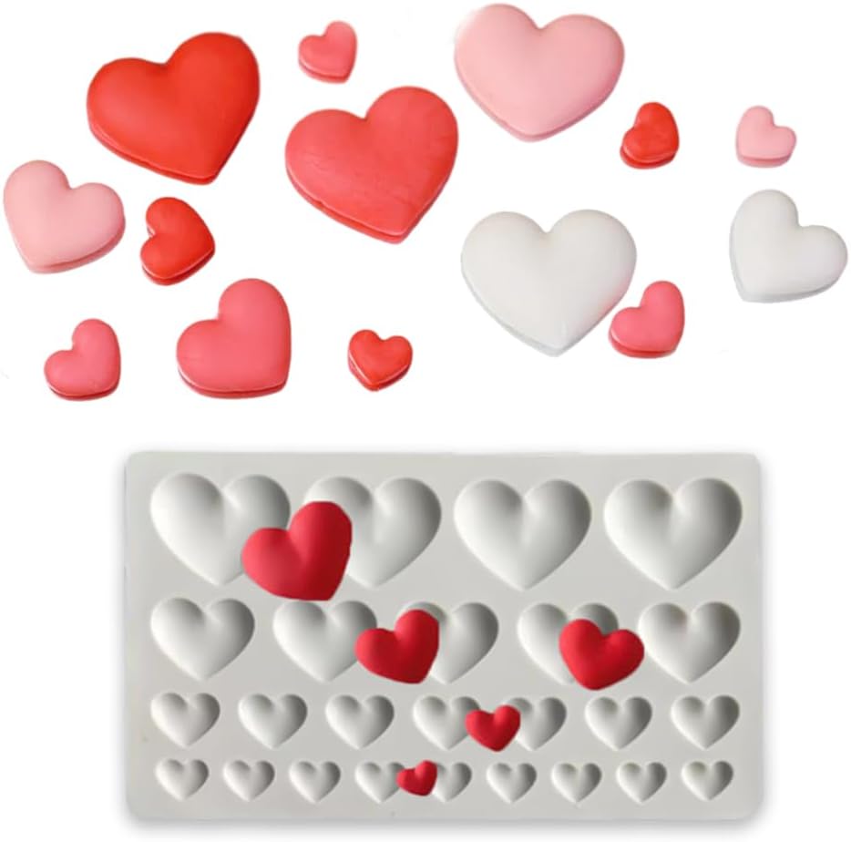 TM040 Mix Heart Mold