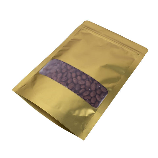 PI011Ziplock Gold Pouch (100 gm) Size : 6 x 4