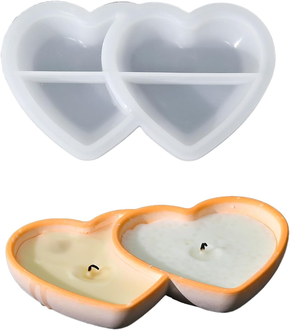 Double Heart Trinket CRM013 (Pack Of 3)