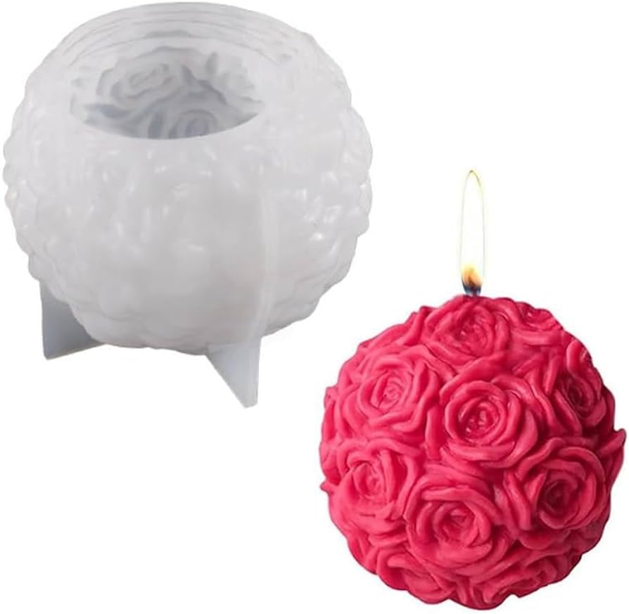 GB137 Rose Ball Mold