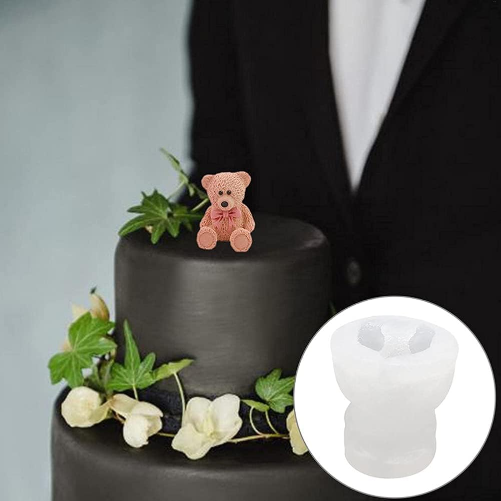 Small Teddy Bow Mold GB190 (Pack Of 3)