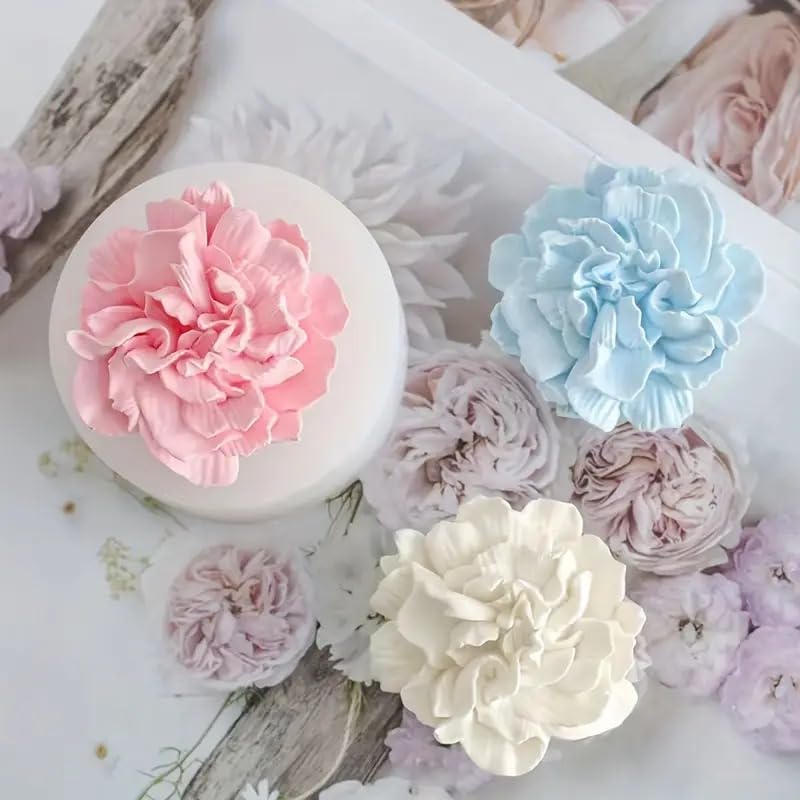 GB123 Carnation Flower Mold