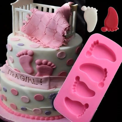 TM052 Small Baby Feet Mold