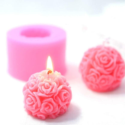 GB137 Rose Ball Mold