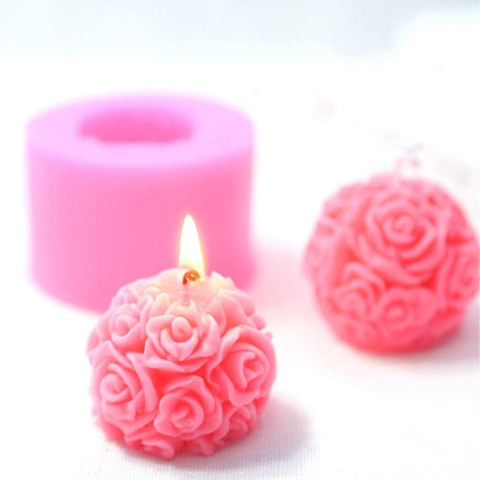 GB137 Rose Ball Mold