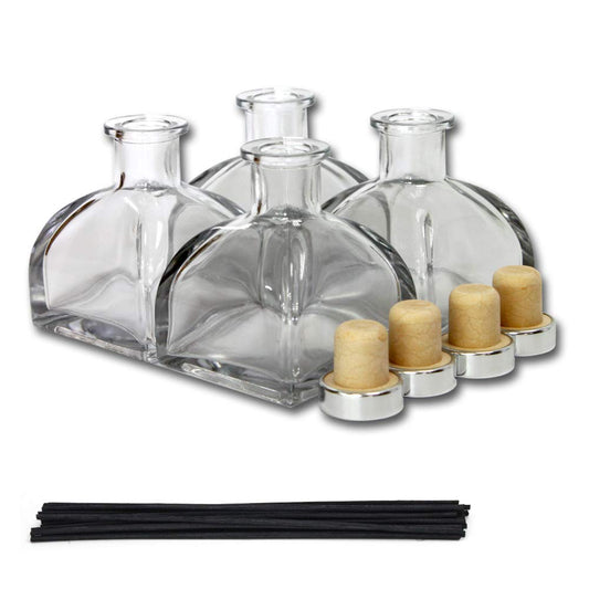 Diffuser bottle with cork (100ml) PI003  (Pack Of 10)