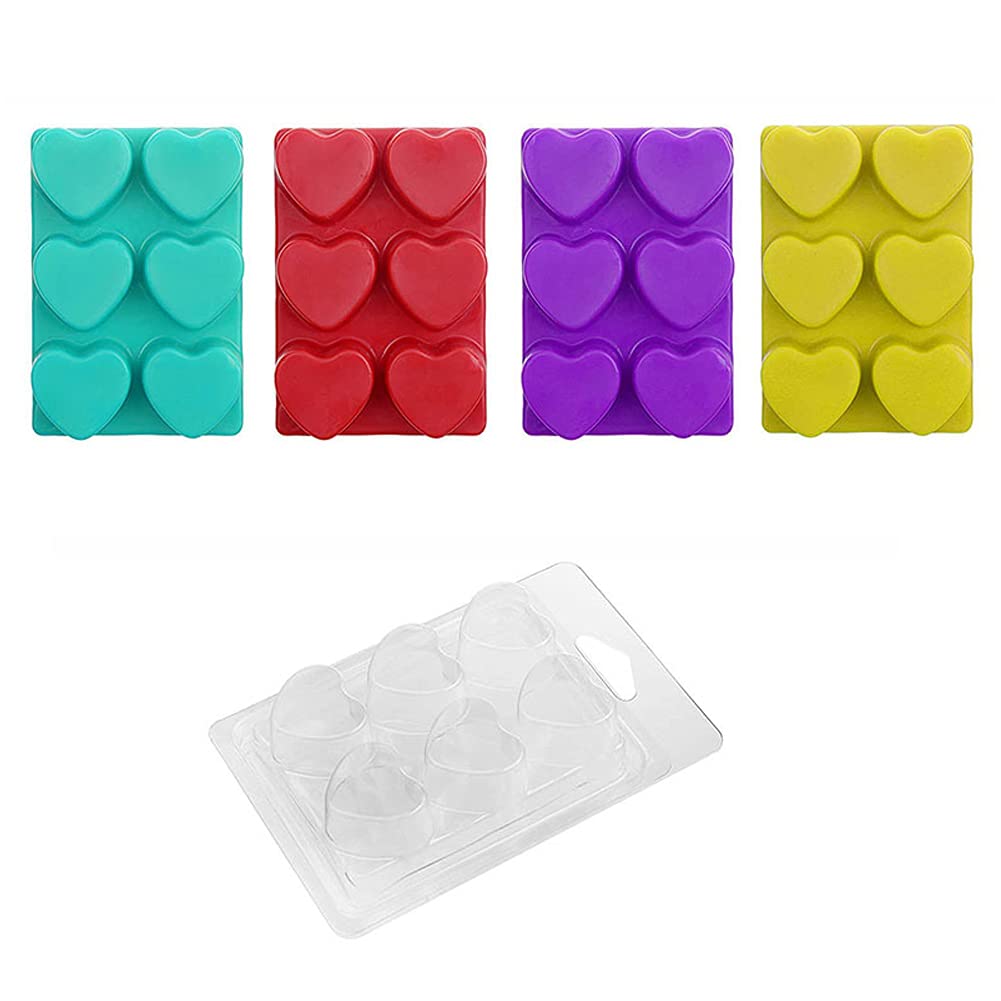 Heart Wax Melt CT040 (Pack Of 50)