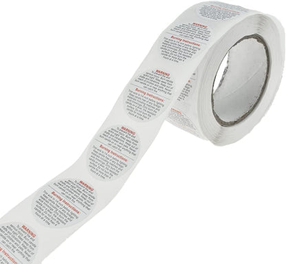 CT030 Warning sticker (1 inch)