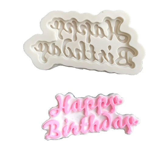 TM039 Happy Birthday Mold