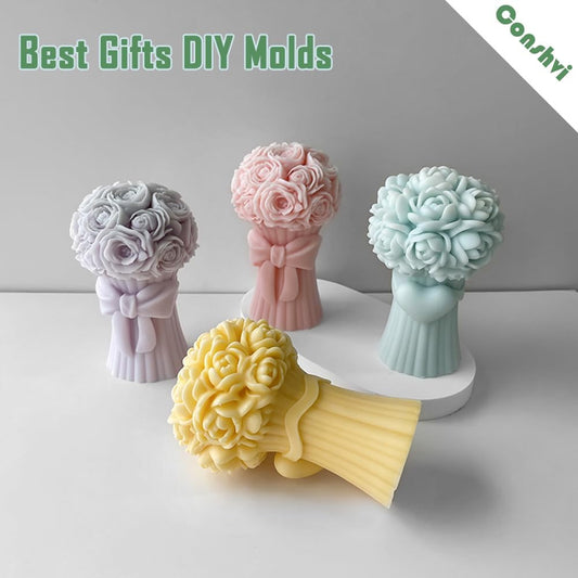 GB020 Bouquet Heart Mold