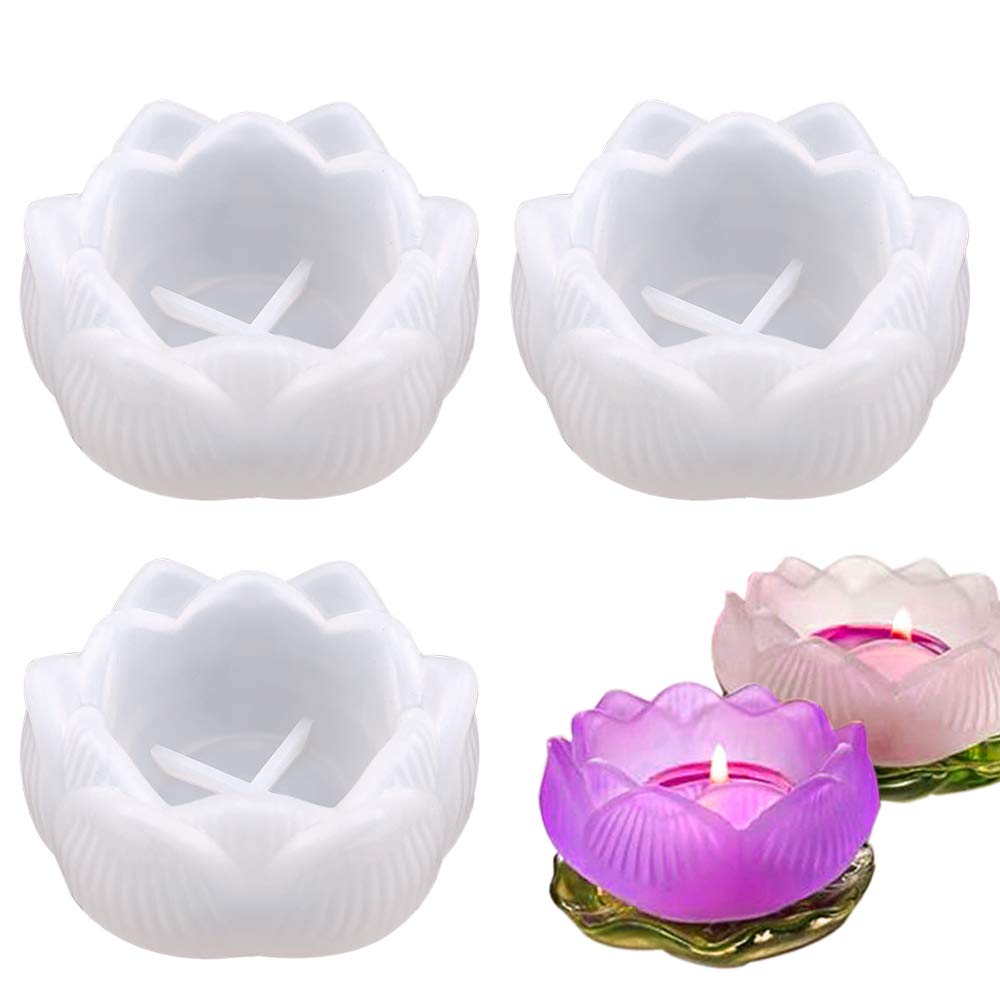 Lotus Candle Holder Mold CRM007 (Pack Of 6)