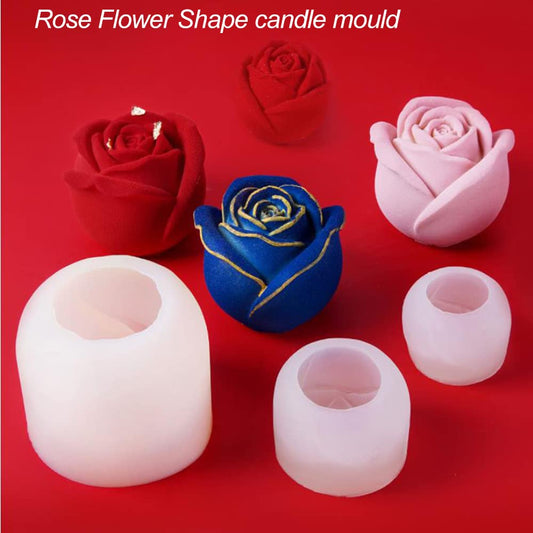 GB136 Set of Roses Mold (Set Of 3)