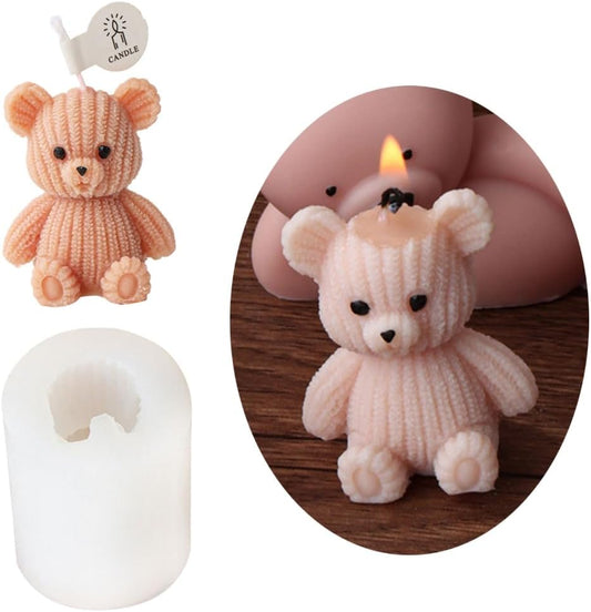 GB007 Wooly Teddy Bear Mold