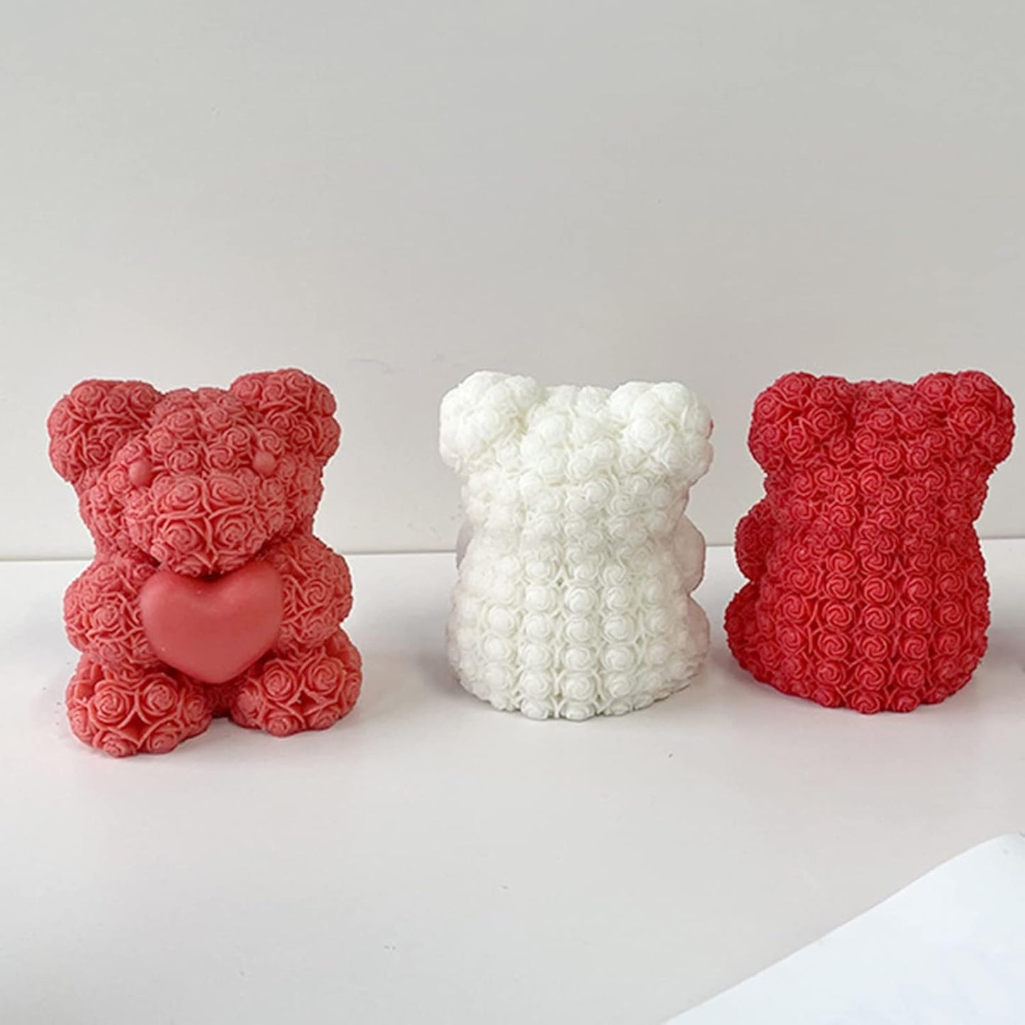 GB004 Rose Teddy Bear Mold