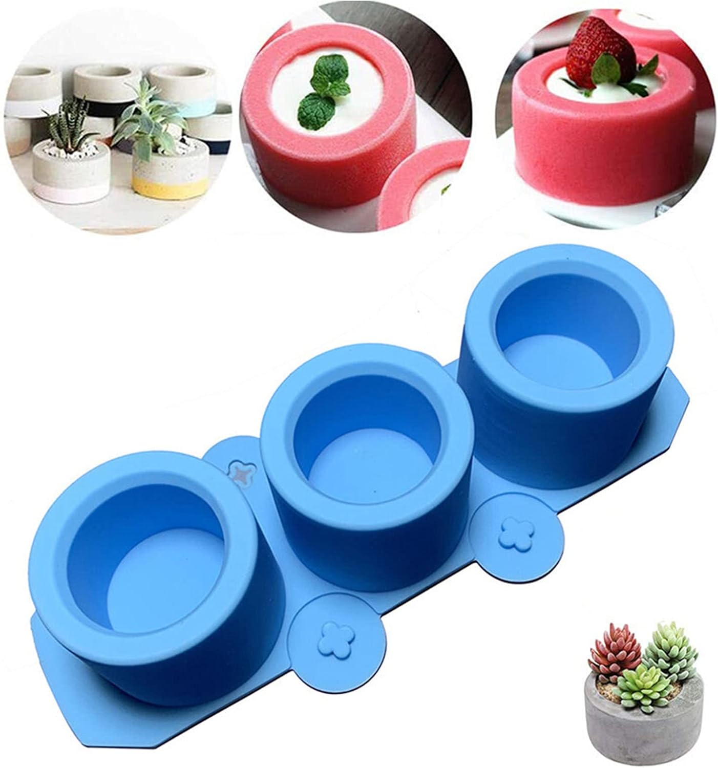 Octagon Planter Mold CRM022 (Pack Of 5)