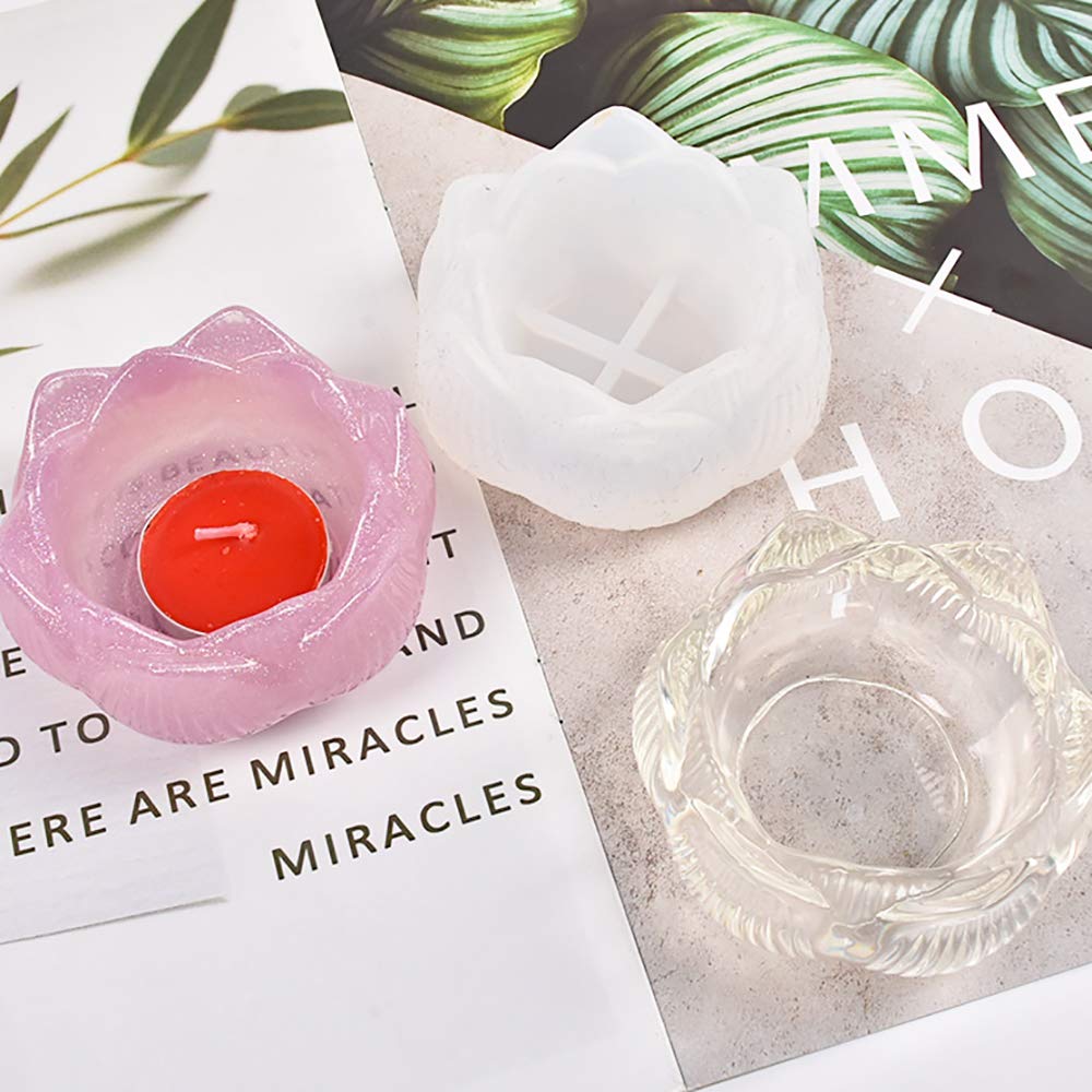 Lotus Candle Holder Mold CRM007 (Pack Of 6)