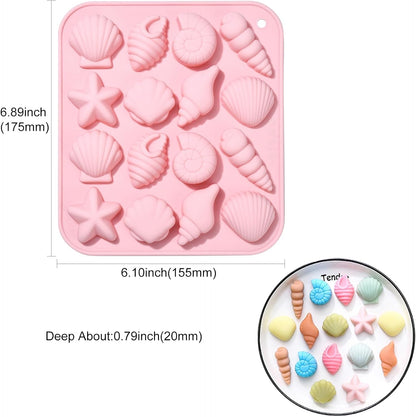 TM048 Mix Sea Shell Mold