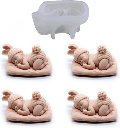 GB082 Sleeping Baby Mold