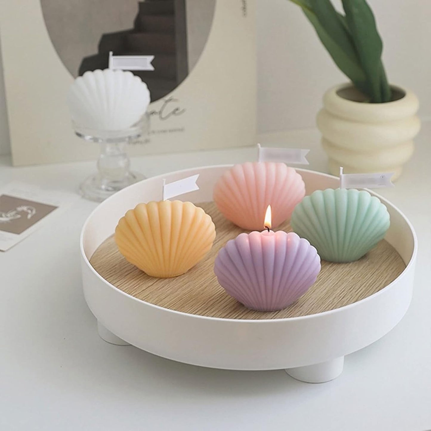 GB167 Shell Candle Mold