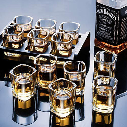PI018 Square Imported Shot Glass (Set of 12)