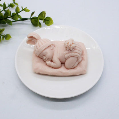GB082 Sleeping Baby Mold