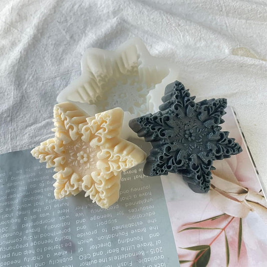 GB158 Star Snowflakes Mold