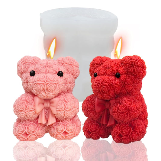GB001 Teddy Bear Bow Mold