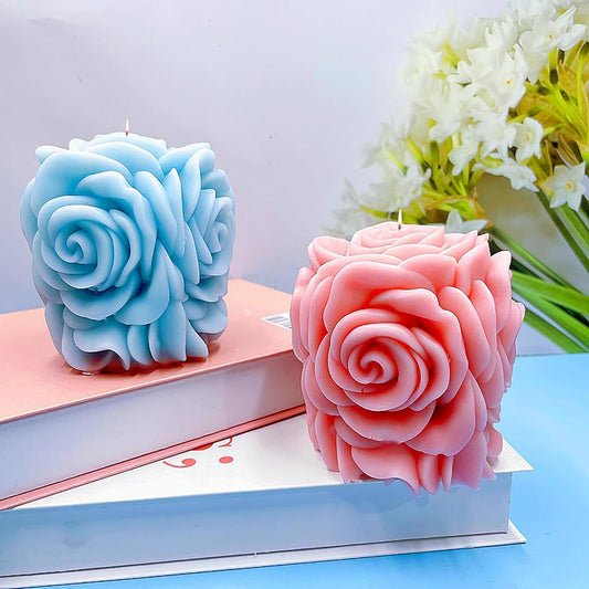 GB134 Rose Pillar Mold